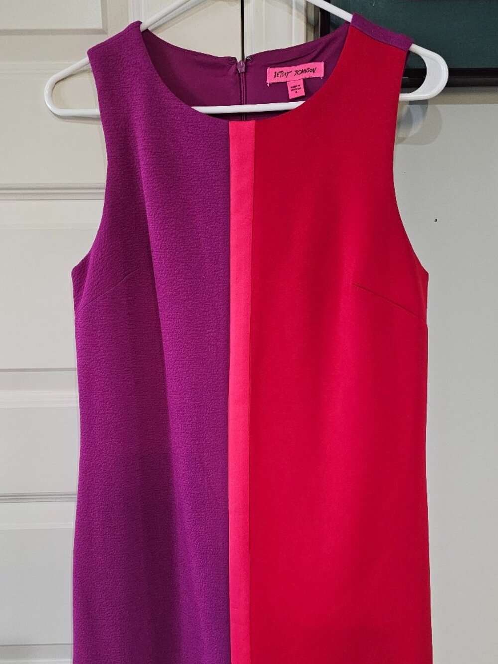 Betsey Johnson Pink & Red Mini Dress – Statement Style Size 6